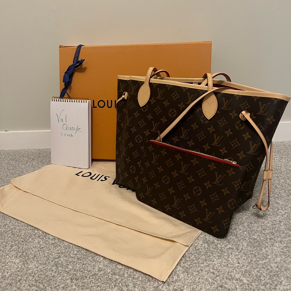 Brand NEW Louis Vuitton Neverfull MM with pochette